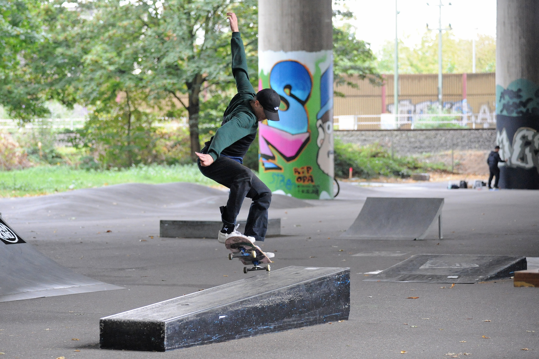 Skatepark unter der Stelze, City Leverkusen