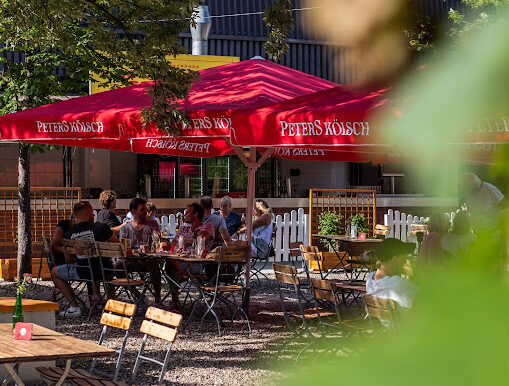 Bax Biergarten, Küppersteg