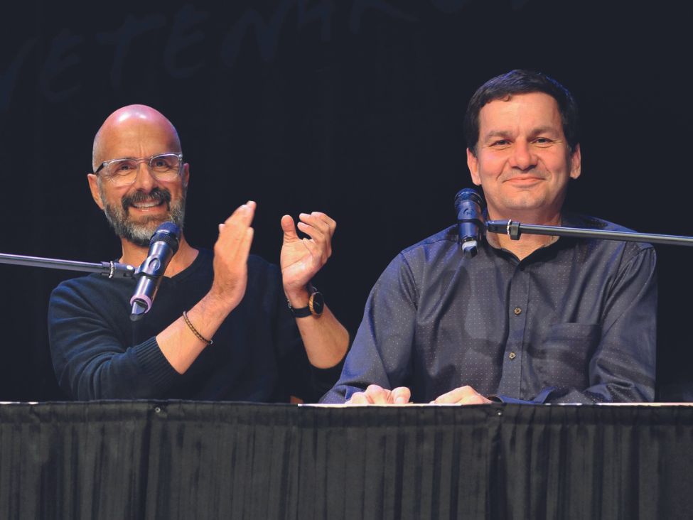 Christoph Maria Herbst und Moritz Netenjakob