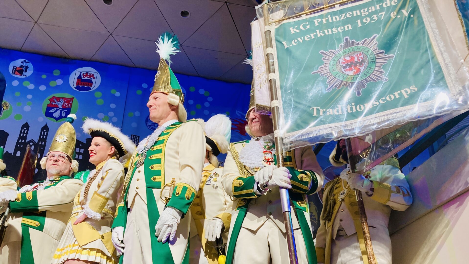 Kostümsitzung 2026. Prinzengarde Leverkusen.